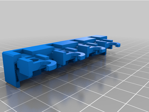 Endkappe leha vorhang schienensystem 3d print model - Mito3D