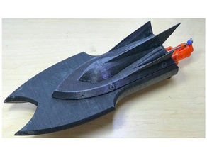 jet bateau batman rc chauve souris homme propulsion rcjet 3d print model - Mito3D