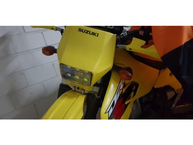 suzuki drz400e Led far adaptör drz400 motosiklet 3D print model - Mito3D