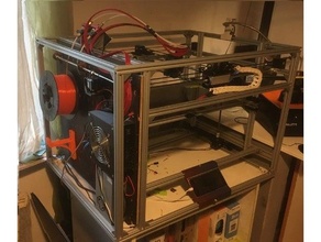printer dual extruder 3d print model - Mito3D
