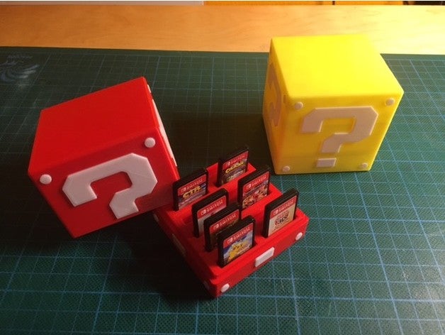 Mario soru blok değiştirmek 12 oyunlar nintendo Süper 3D print model - Mito3D