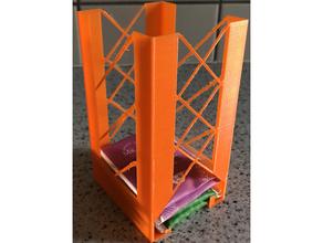 tè dispenser material saving titolare supporto 3d print model - Mito3D