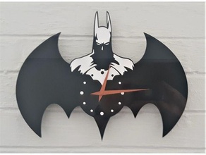 batman relógio corte laser 3d print model - Mito3D