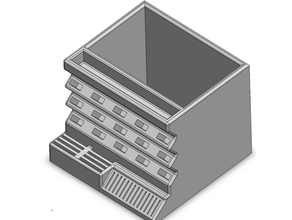 pen usb sd holder desk organizer micro card 3d print model - Mito3D