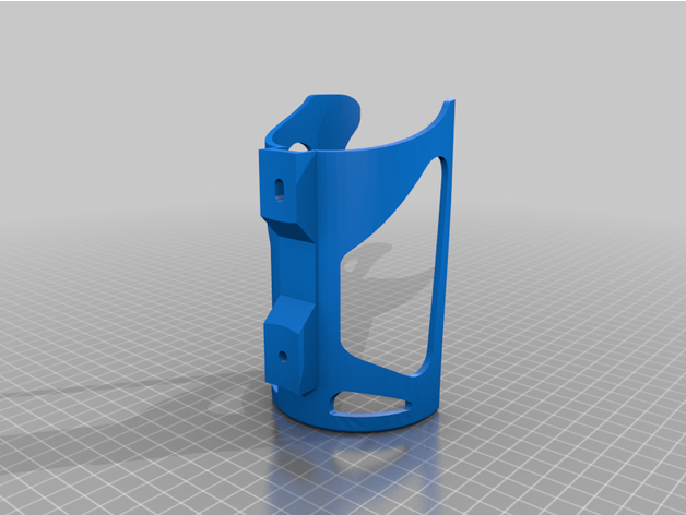 bottle cup holder bycicle 3D print model - Mito3D