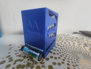 pil dağıtıcı aa Mignon v2 harcayan 3d print model - Mito3D