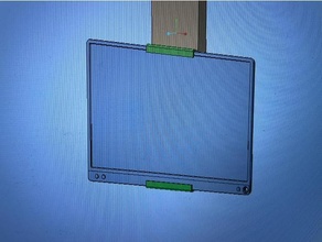 zenscreen wandhalterung mk1 asus 3d print model - Mito3D