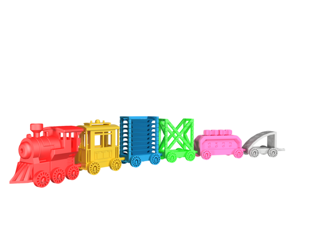 Tim 39 ler Ölçek tren kalibrasyon modeller azaltmak plastik atık kıyaslama tezgah kalibre etmek erc timsav kıpır çocuklar lokomotif model demiryolu 3D print model - Mito3D