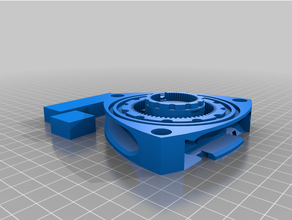 manzana reloj rotor estante soporte 3d print model - Mito3D