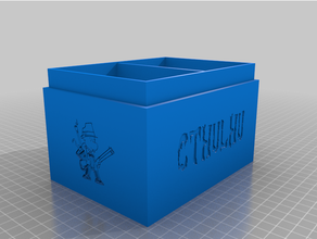 munchkin cthulhu boîte caja tapa 3d print model - Mito3D