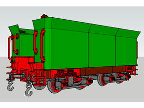 soumissionner locomotive Baldwin vapeur 3d print model - Mito3D