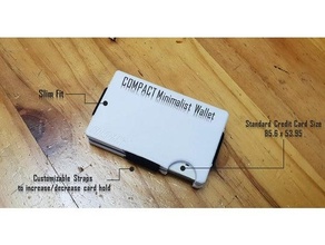 minimalistisch Brieftasche 3d print model - Mito3D