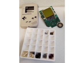 screw tray organizer holder 3d print model - Mito3D