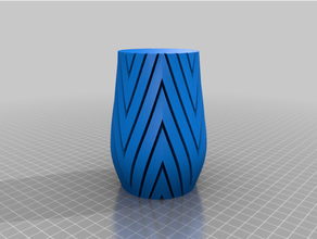 Vase 365 Container Stift Halter Unterstützung Bleistift Topf 3d print model - Mito3D