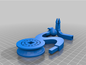 Ender 3 Filament leiten 3d print model - Mito3D