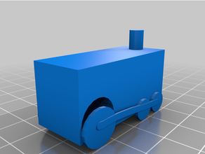train 3d print model - Mito3D