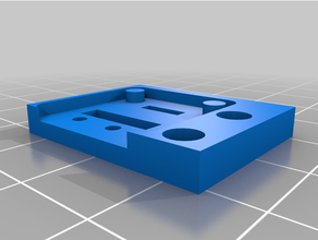 creality limit switch mount press fit design 3d print model - Mito3D