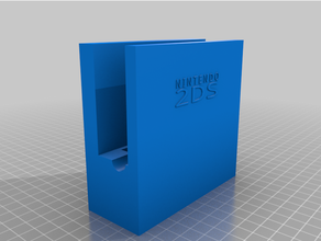 2ds xl ricarica dock nintendo 2dsxl 3ds 3d print model - Mito3D