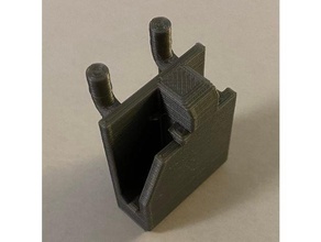 pegboard hook 15mm drill indices 15x15 bohrer bohrerhalter lochwand mount 3d print model - Mito3D