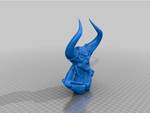 lord darkness laughing 3d print model - Mito3D