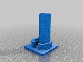 greeblecity piramidali uffici 3d print model - Mito3D