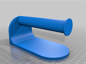 toiletpaper holder 3d print model - Mito3D