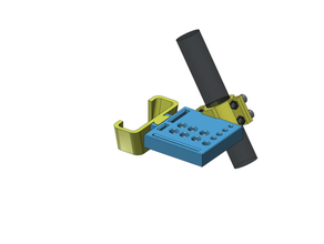 cr 10 ajustável ferramenta bandeja crialidade suporte 3d print model - Mito3D