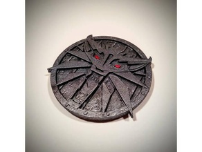witcher coaster fixed 3d print model - Mito3D