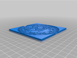litofano zelda universo sheikah 3d print model - Mito3D