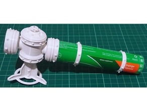 berocca tube pipe 3d print model - Mito3D
