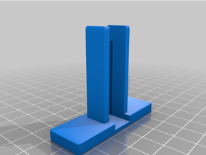 fhw world's simplest cell phone stand cellphone 3d print model - Mito3D