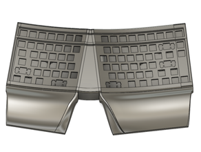 bootyshorts ergonomique mécanique clavier accessoires ergodox qmk tmk 3d print model - Mito3D