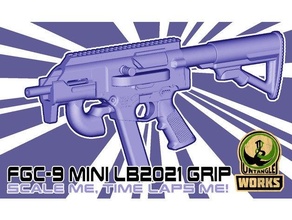fgc9 mini unw lb2021 grip 1to6scale fgc fgc-9 fgc9 scale model