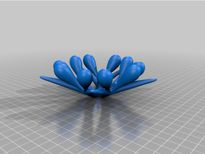 clit flower clitoris decoration nsfw 3d print model - Mito3D