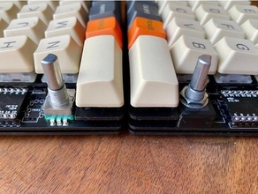cubierta carcasa funda giratorio codificador base arduino teclado mecánico 3d print model - Mito3D