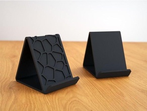 Voronoi düzenli telefon Kulp destek ayakta durmak akıllı 3d print model - Mito3D
