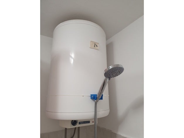 chuveiro cabeça suporte caldeira adaptador banheiro acessórios aquecedor monte água 3D print model - Mito3D