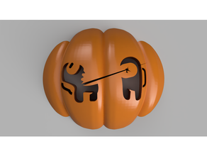 jack o'lantern - among us pumpkin lantern sj3d 3d print model - Mito3D
