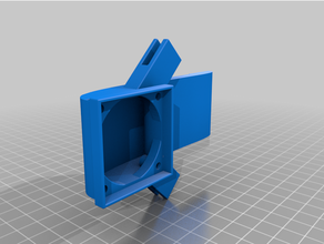 bed cooler ender 3 3d printer cooling fan improvement 3d print model - Mito3D