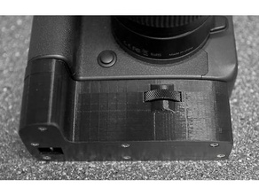 canon eos r6 grip extension 3d print model - Mito3D