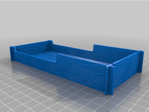 apertura alare dado scatola piatto pacco 3d print model - Mito3D
