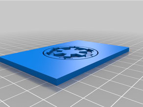 star savaşlar imparatorluk logo lcd ekran örtmek kılıf ender 3 profesyonel 3d print model - Mito3D