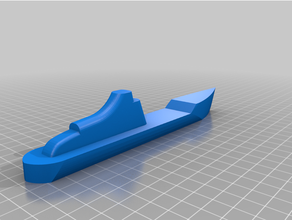 granddad's wooden boat replica benchy 3d print model - Mito3D