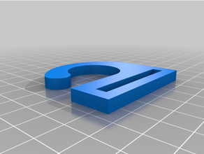 velcro sospeso clip 3d print model - Mito3D