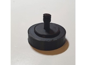 tripod screw 3d print model - Mito3D