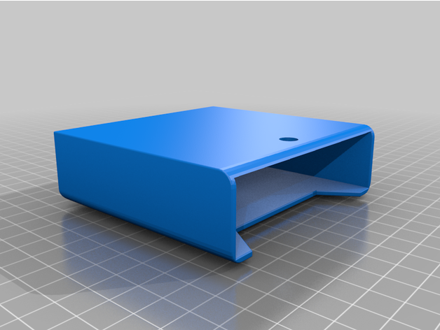 simple remote control holder 3D print model - Mito3D