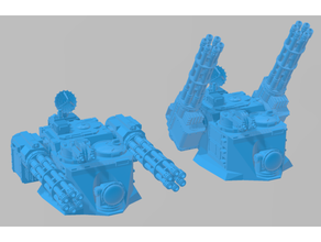 hailstorm turret weapons - brrrrrrrt 40k warhammer40k warhammer wh40k 3d print model - Mito3D