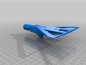 20mm tube plane parts 3d print model - Mito3D