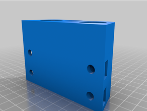solid spindle mount 3d print model - Mito3D