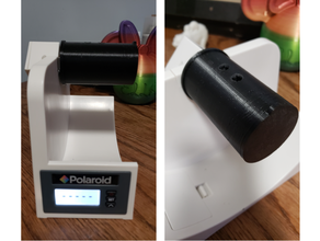 polaroid filament scale spool holder 3d print model - Mito3D